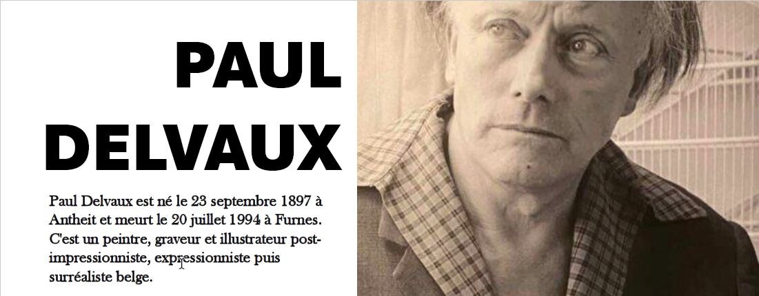 Exposition de Paul Delvaux