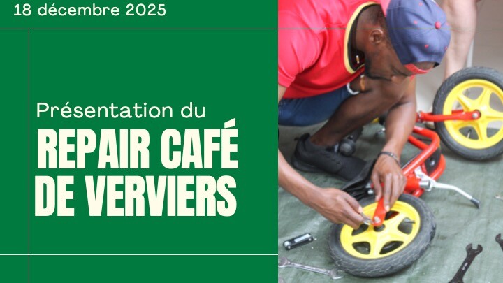 Le Repair Café de Verviers s'invite à Verdi